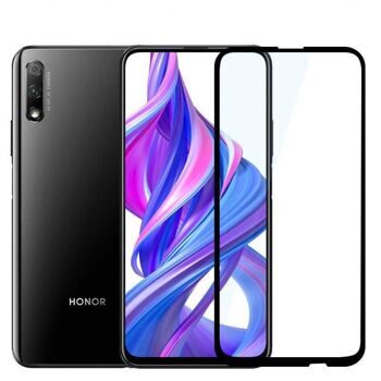 Защитное стекло "Полное покрытие" Huawei P Smart Z / Honor 9X Черное