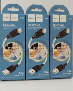 Кабель USB - Lightning Hoco X90 Белый
