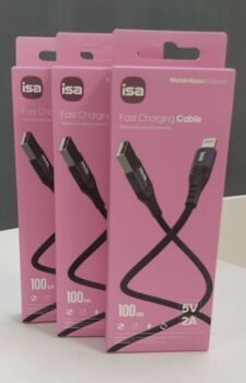 Кабель USB - Lightning 2A ISA BX-2 темно-синий