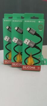 Кабель USB - Micro USB 2.4A 1m Borofone BX83 черный